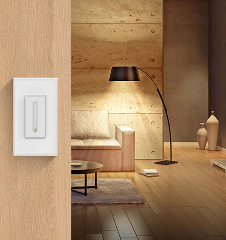 Smart Dimmer Switch with Floor Lamp