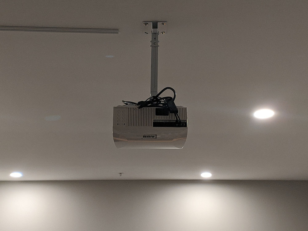 TVinstallguy.com Ceiling projector