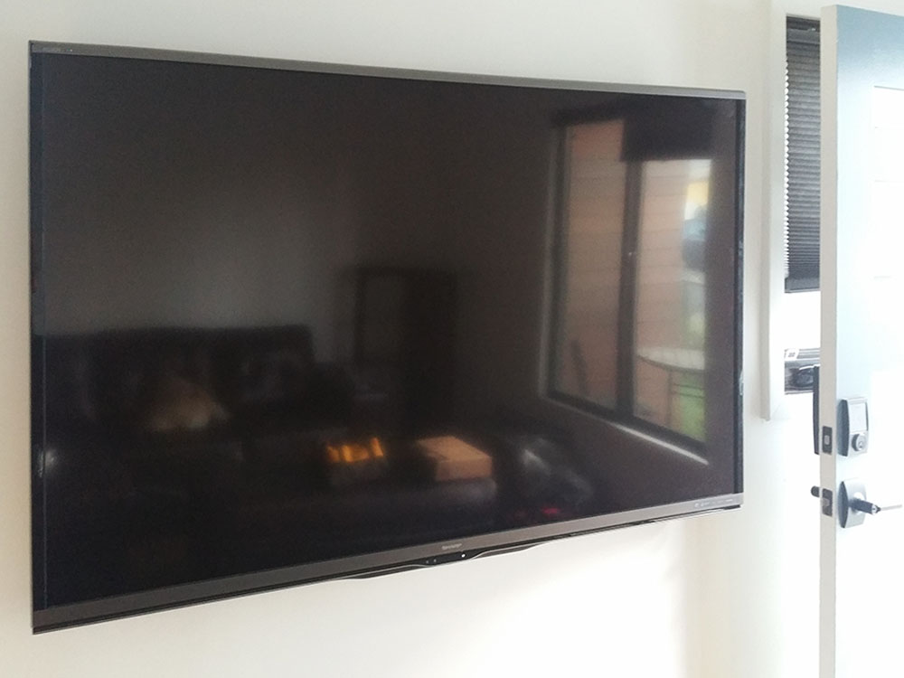 TVinstallguy.com Wall mounted TV